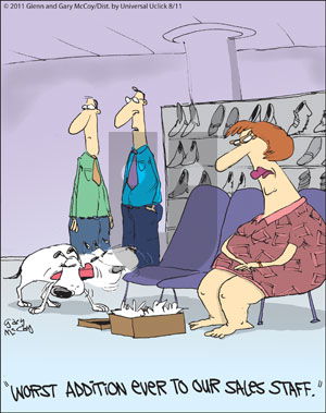 The Flying McCoys on Thursday August 11, 2011 Comic Strip
