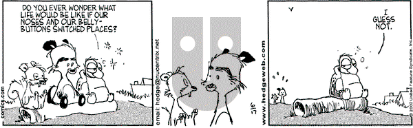 Over the Hedge on Monday June 17, 2002 Comic Strip