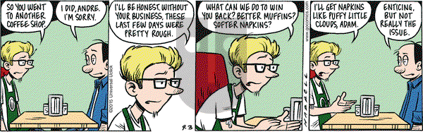 Adam@Home on Thursday September 3, 2015 Comic Strip