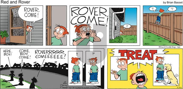 Red and Rover on Sunday June 20, 2021 Comic Strip