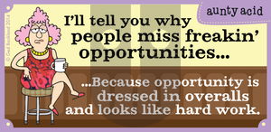 Aunty Acid on Tuesday January 6, 2015 Comic Strip