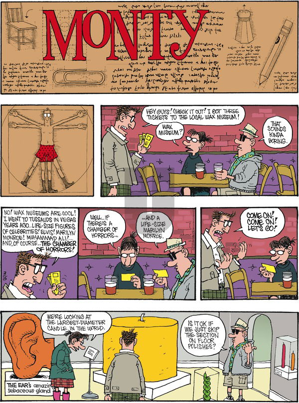Monty on Sunday March 15, 2020 Comic Strip