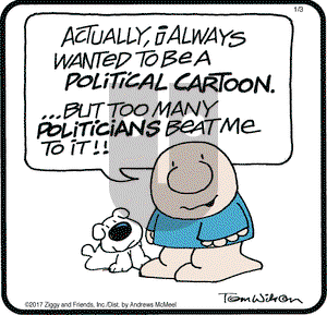 Ziggy on Tuesday January 3, 2017 Comic Strip