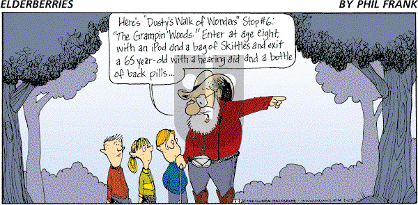 The Elderberries on Sunday February 3, 2008 Comic Strip