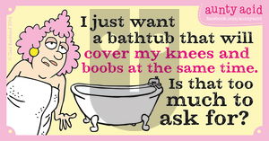 Aunty Acid on Sunday April 17, 2016 Comic Strip
