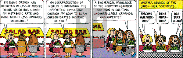 Cathy Classics on Tuesday July 27, 1999 Comic Strip