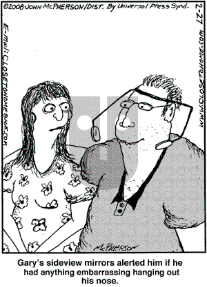 Close to Home on Wednesday February 27, 2008 Comic Strip
