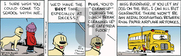 Red and Rover on Friday February 5, 2016 Comic Strip