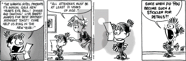 Heart of the City on Monday December 29, 2003 Comic Strip