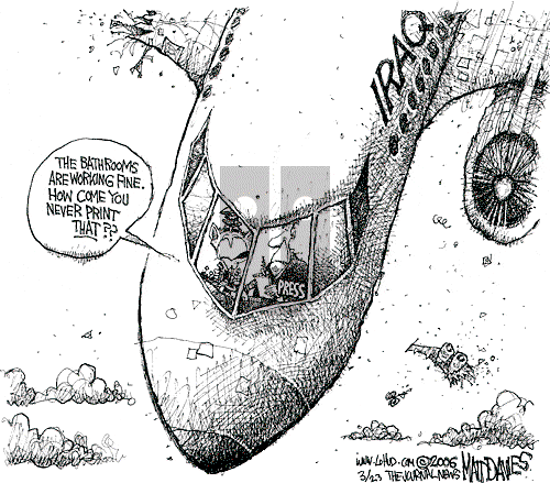 Matt Davies on Thursday March 23, 2006 Comic Strip