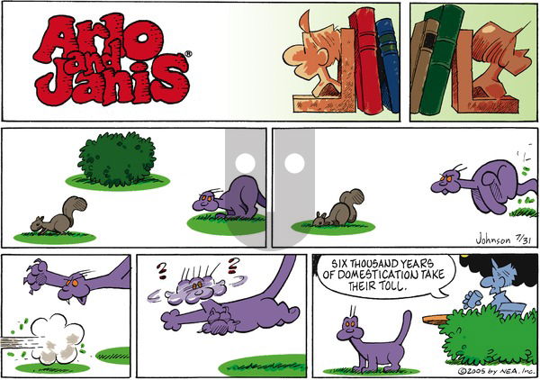 Arlo and Janis on Sunday July 31, 2005 Comic Strip
