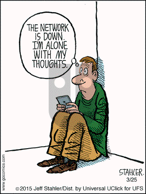 Moderately Confused - Wednesday March 25, 2015 Comic Strip