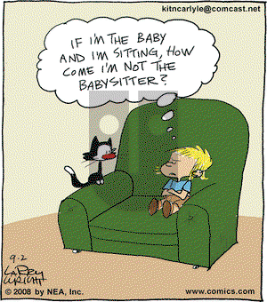 Kit 'N' Carlyle on Tuesday December 2, 2008 Comic Strip