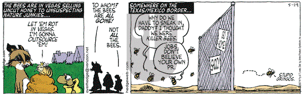 Over the Hedge on Wednesday June 6, 2007 Comic Strip