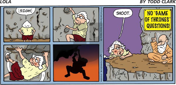 Lola on Sunday September 11, 2016 Comic Strip
