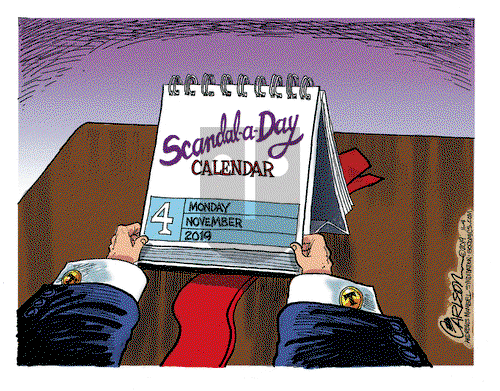 Stuart Carlson on Monday November 4, 2019 Comic Strip