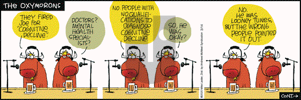 Mike du Jour on Friday March 14, 2025 Comic Strip