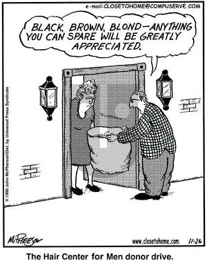 Close to Home on Friday November 26, 1999 Comic Strip