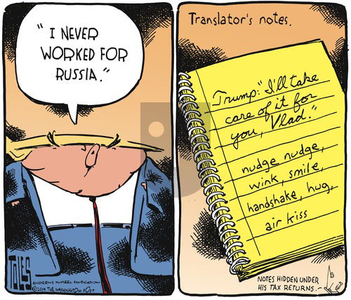 Tom Toles on Sunday January 20, 2019 Comic Strip