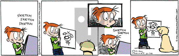 Red and Rover on Thursday November 20, 2003 Comic Strip