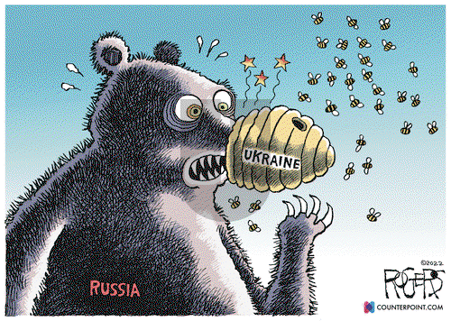 Rob Rogers on Saturday March 5, 2022 Comic Strip