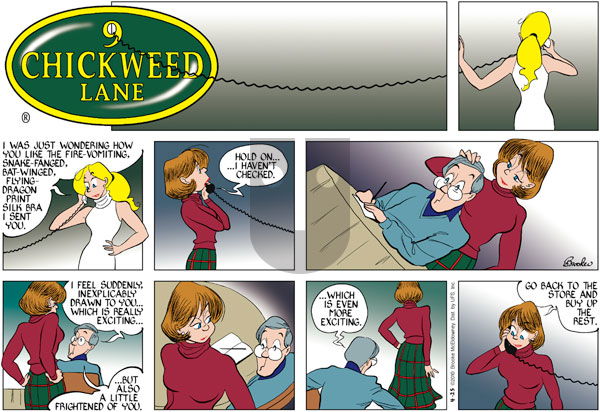 9 Chickweed Lane on Sunday April 25, 2010 Comic Strip