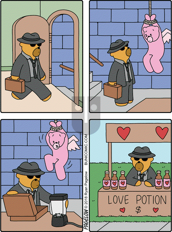 Buni on Wednesday February 14, 2018 Comic Strip