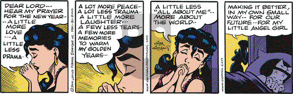 Nancy on Friday December 31, 2010 Comic Strip