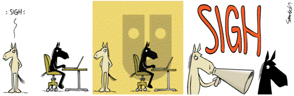 Dark Side of the Horse on Thursday September 27, 2018 Comic Strip