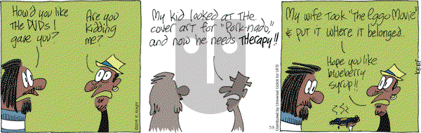 The Knight Life on Saturday July 5, 2014 Comic Strip