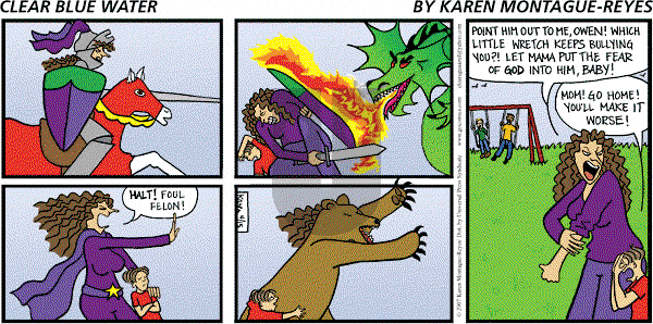 Clear Blue Water on Sunday April 15, 2007 Comic Strip