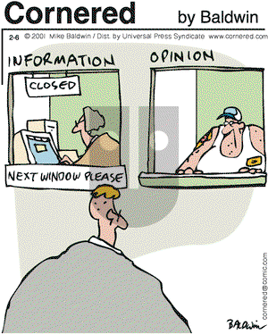 Cornered on Tuesday February 6, 2001 Comic Strip