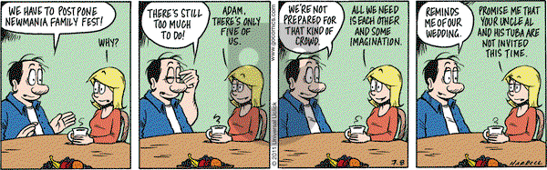 Adam@Home on Friday July 8, 2011 Comic Strip