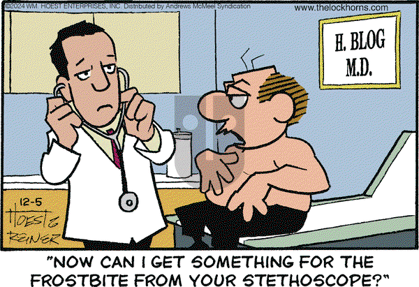 The Lockhorns - Thursday December 5, 2024 Comic Strip