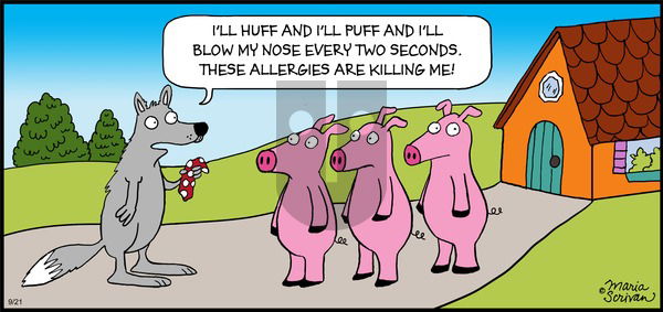 Half Full on Sunday September 21, 2014 Comic Strip