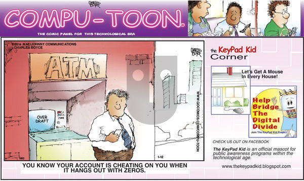 Compu-toon on Sunday January 12, 2014 Comic Strip