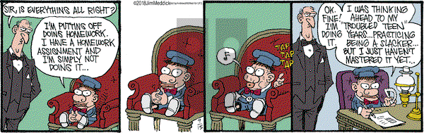 Monty on Saturday September 15, 2018 Comic Strip