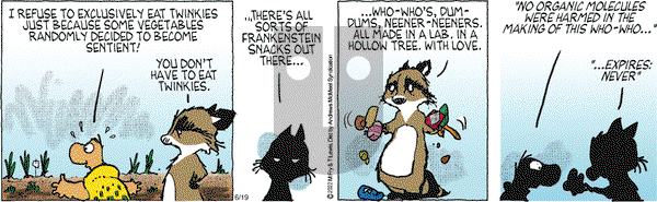 Over the Hedge on Thursday June 19, 2025 Comic Strip