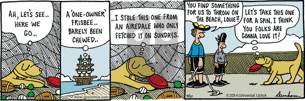 Overboard on Monday July 21, 2014 Comic Strip