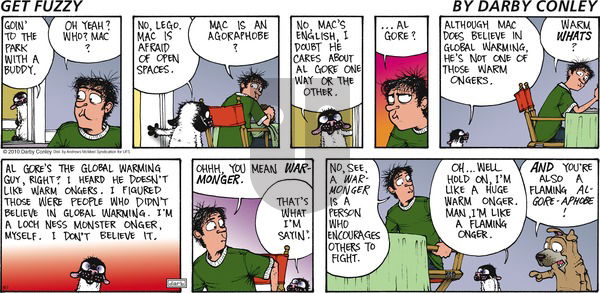 Get Fuzzy - Sunday August 7, 2022 Comic Strip