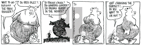 The Grizzwells on Tuesday November 17, 1998 Comic Strip