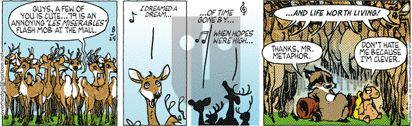 Over the Hedge on Tuesday August 25, 2015 Comic Strip