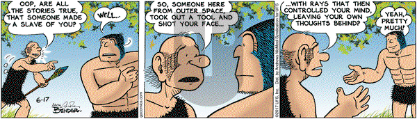 Alley Oop on Saturday June 17, 2017 Comic Strip