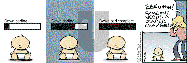 Thatababy - Friday February 11, 2011 Comic Strip