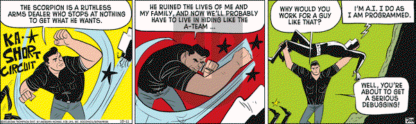Rip Haywire on Thursday October 11, 2018 Comic Strip