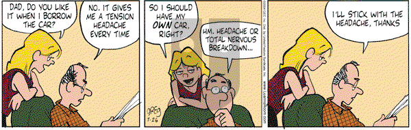 Luann on Monday July 26, 2004 Comic Strip
