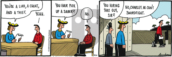 Overboard on Friday April 25, 2008 Comic Strip