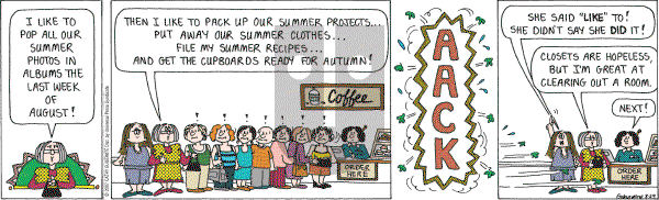 Cathy Classics - Wednesday August 29, 2007 Comic Strip