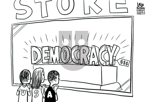 Lalo Alcaraz on Wednesday January 8, 2014 Comic Strip