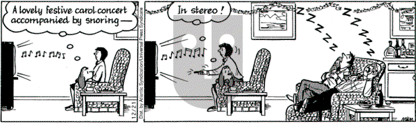 Fred Basset on Tuesday December 21, 2004 Comic Strip